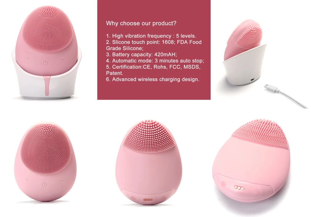 Cleansing Brush Electric Cleaning Sonic Brush