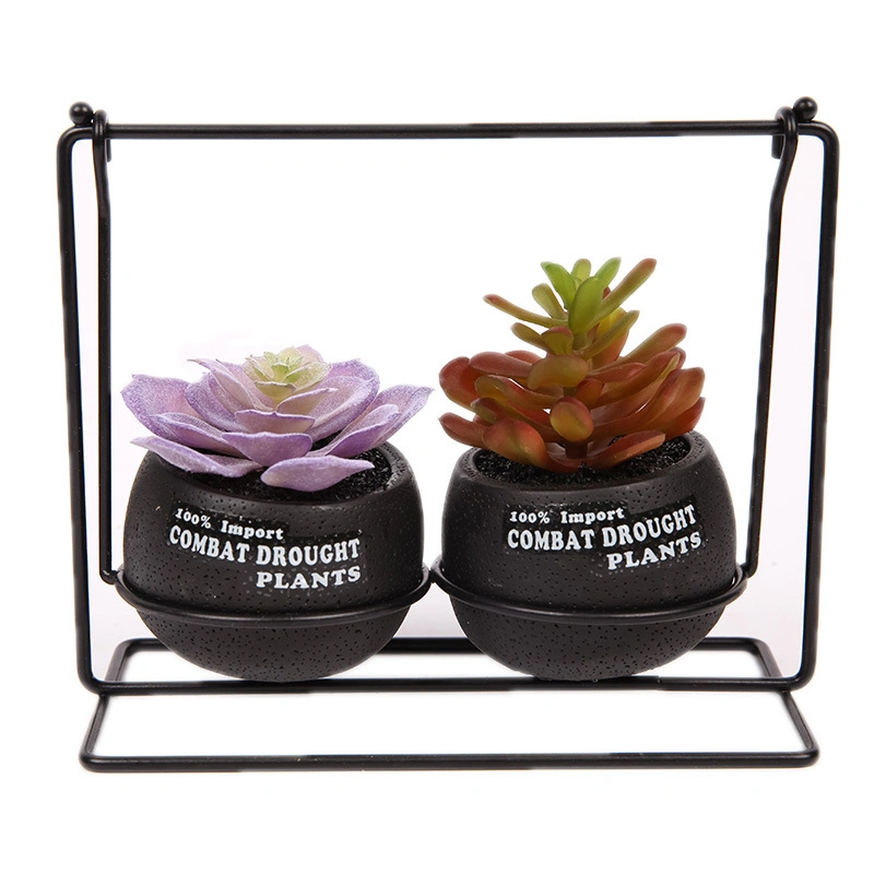 Creative Decoration Metal Ceramic Planter Pot Flower Pots Planters