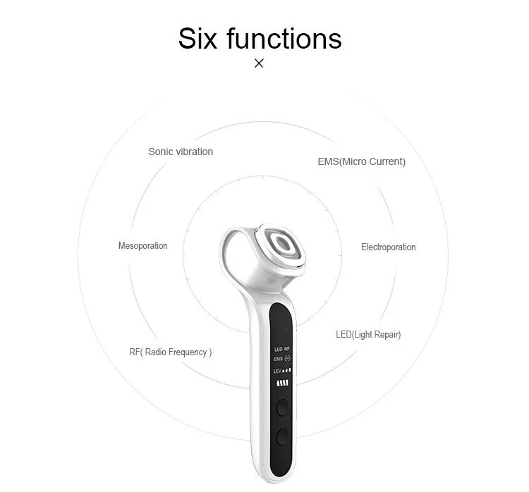 Multifunctional Facial Beauty Instrument Whitening Firming Face EMS Massager Skin Care Device