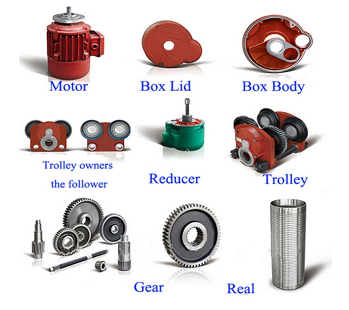 CD1 Electric Wire Rope Hoist Overhead Crane Hoist