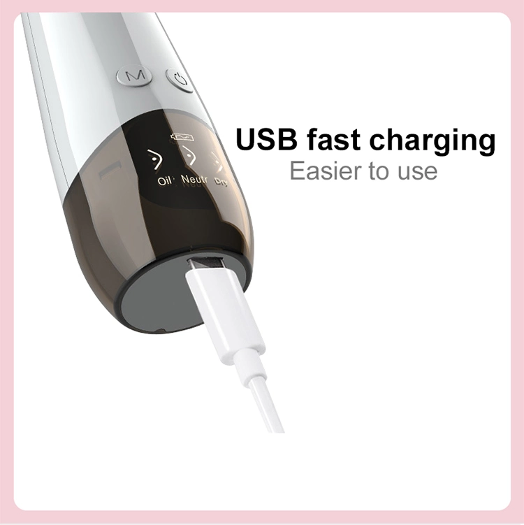 Rechargeable Face Vacuum Extractor Tool USB Vacuum Blackhead Remover