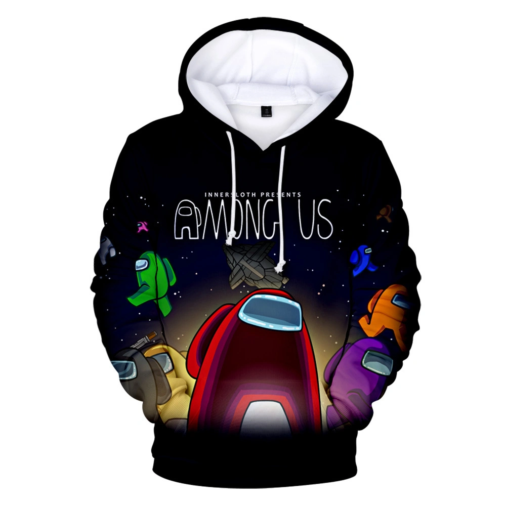 Hoodies for Among Us Game 3D Full Printing Oversized Among Us Fleece