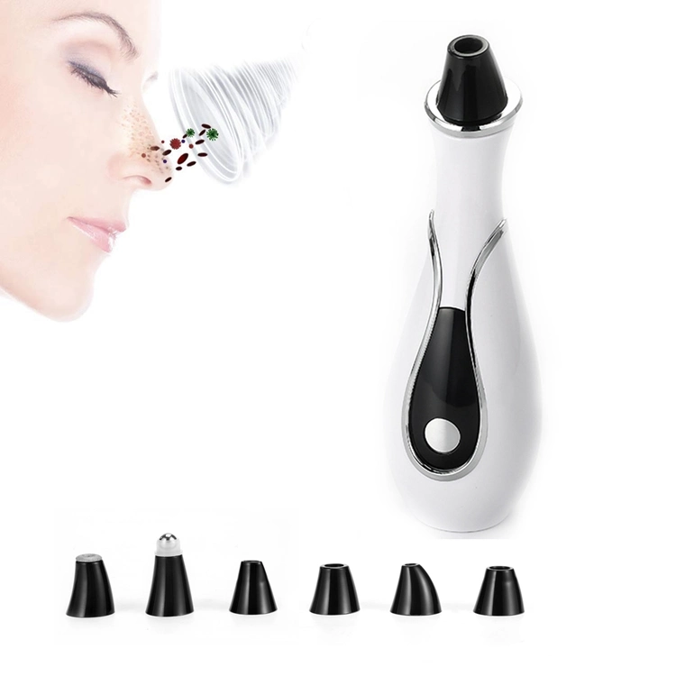 2021 New USB Rechargeable Face Blackhead Vacuum Whitehead Remover Pore Cleaner