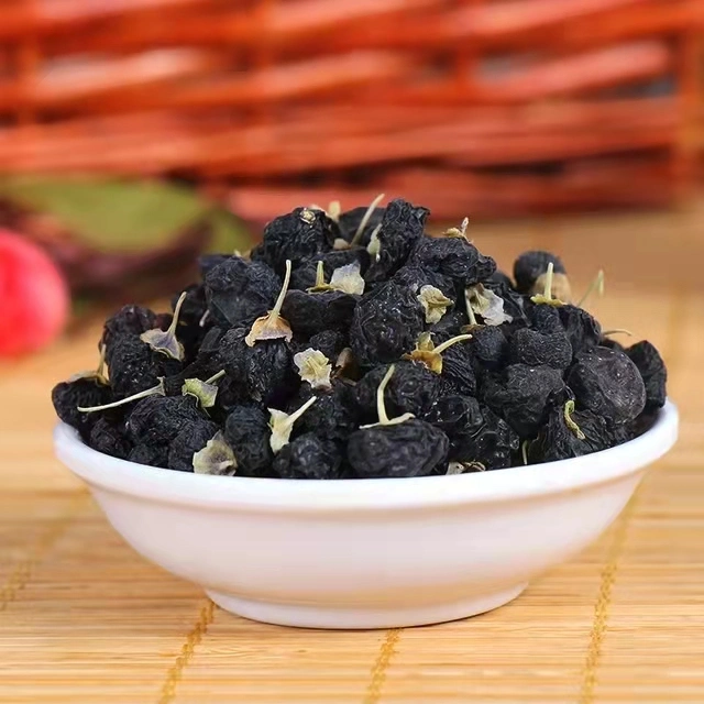 Organic Natural Wild Black Goji Berry Dried Lycii Wolfberry Lycium Ruthenicum for Healthy