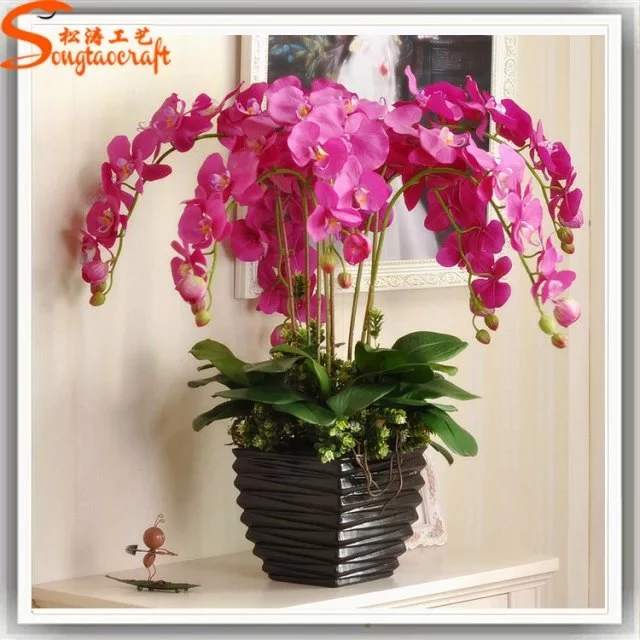 High Quality and Plastic Wedding Decoration Artificial Silk Flowers