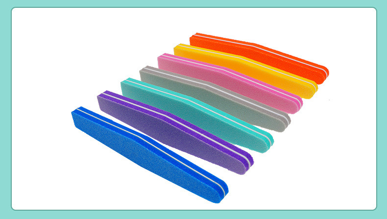 The Most Popular Sponge Nail File Custom Printed Nail File Exquisite Manicure Nail File EVA Nail File