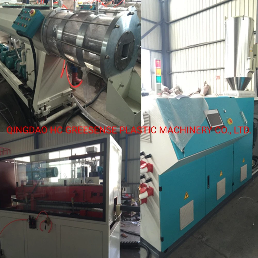 HDPE Air Cooling Plastic Dwc Pipe Extrusion Line/Double Wall Corrugated Pipe Extruder