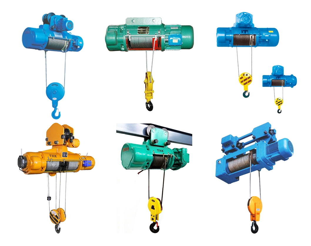 Txk 1-5 Ton CD1/MD1 High Quality Electric   Wire Rope Hoist