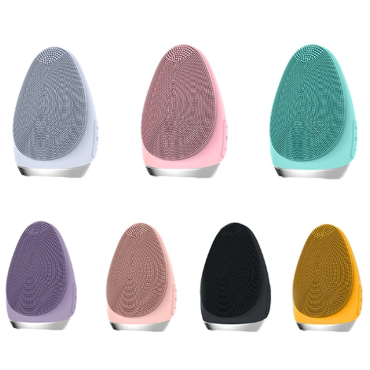 Multi Functional Electric Cleansing Facial Wash Brush Silicone Facial Clean Brush