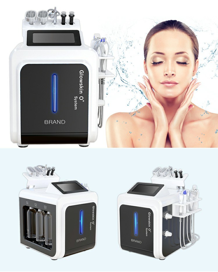 2021 Newest Facial Machine Hydrafacial Ultrasonic Skin Scrubber Bio Skin Care Beauty Quipment