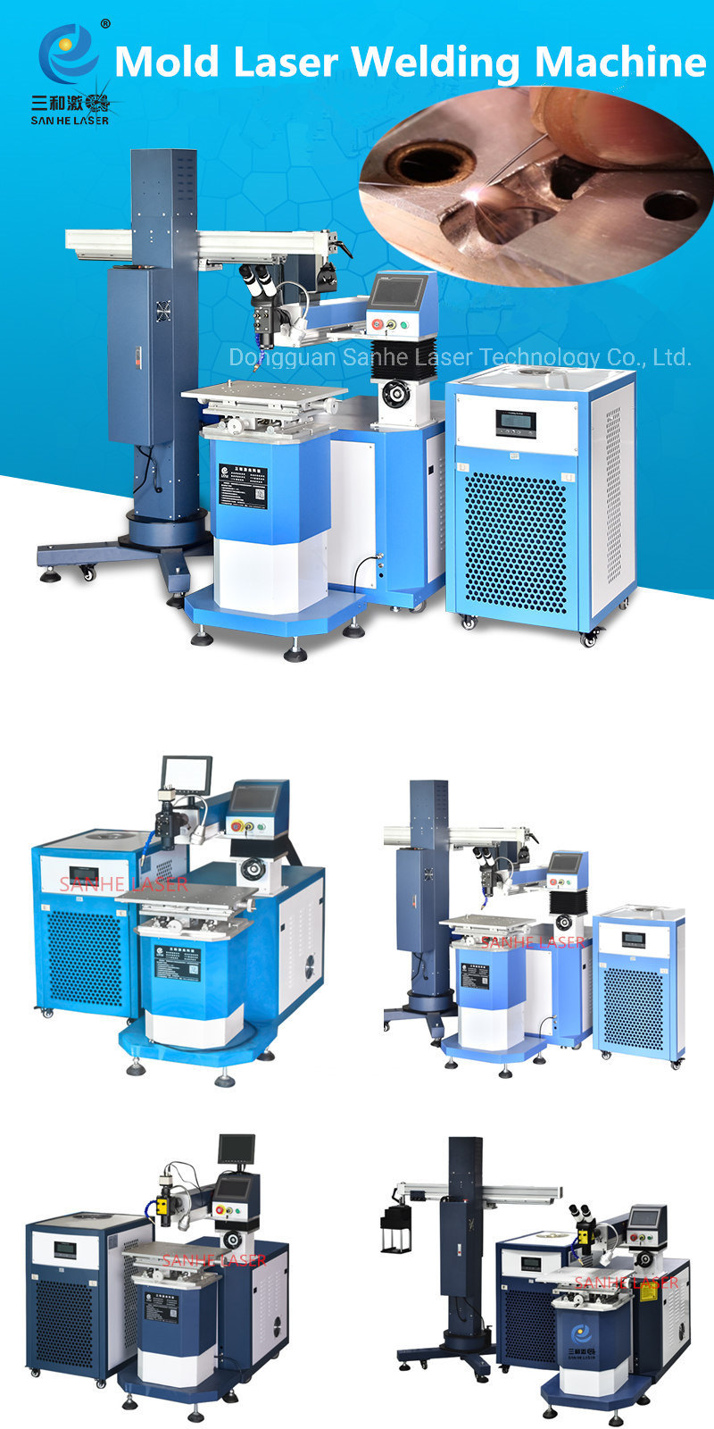 Sanhe Laser Advanced Laser Welding Machine for Mold Repairing