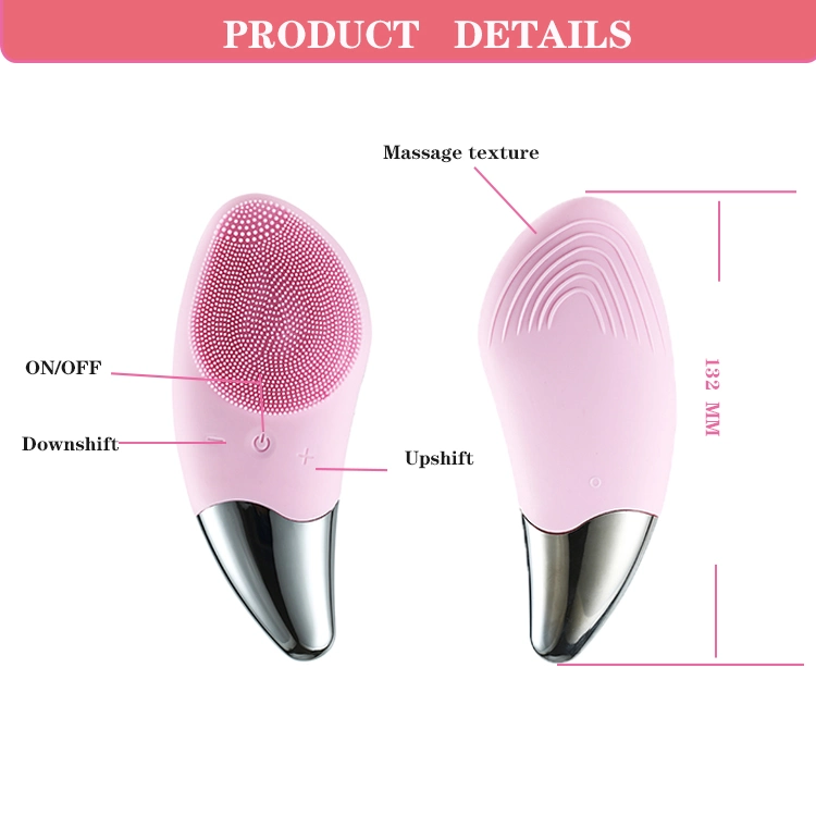 Silicone Rechargeable Cleanser Skin Care Tool Electric Facial Cleansing