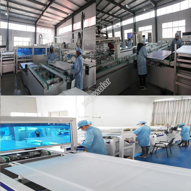 Grid Tied Solar System Solar Panel System 30kw Solar System Ground Mounting