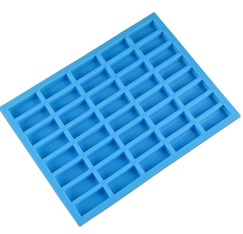 40 Ice Cube Trays Silicone Easy Release Ice Cube Maker Ice Mold Containers with Lid