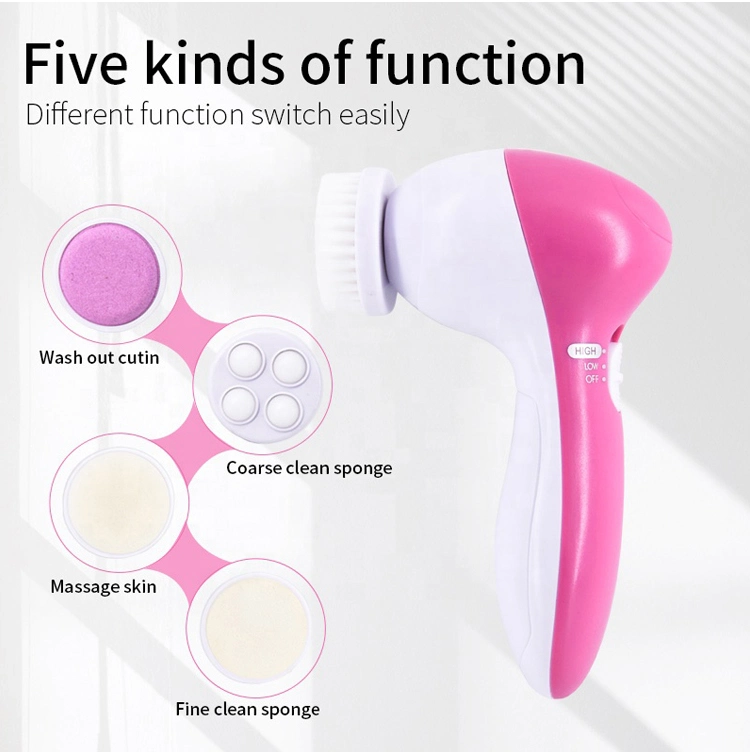 Electric Facial Cleansing Brushes Waterproof Face Brush for Deep Cleansing