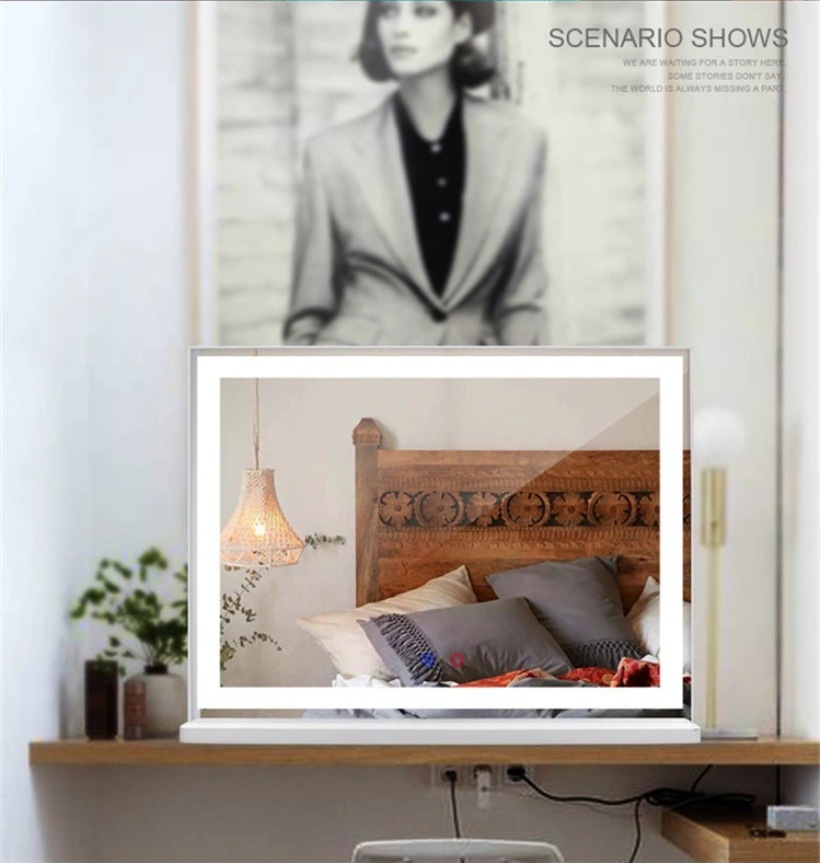 Top-Rank Selling Desktop Standing Mirror for Making up Home Decorative Mirror Products Wall Mirror