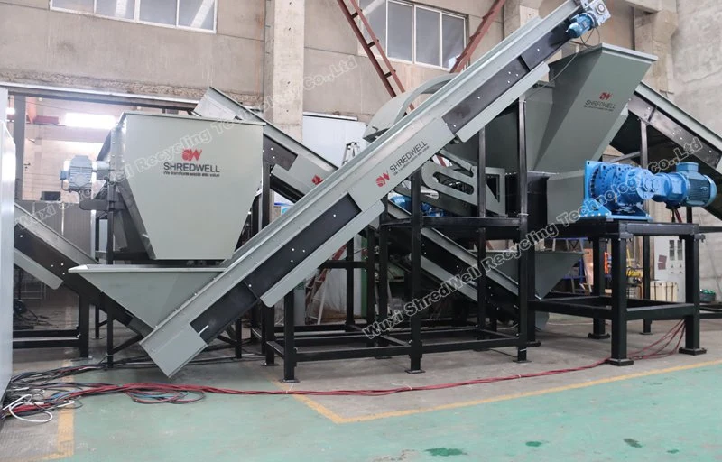 Waste Tire Recycle Machine for Scrap Tyre Shredding Equipment