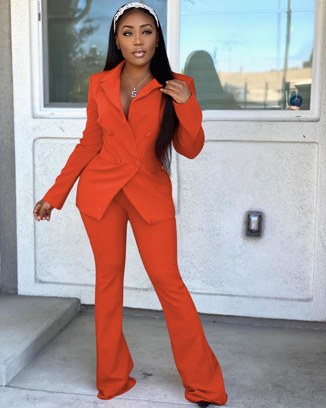 Womens Joggers 2 Piece Crop Top Two Piece Pants Set for Women Fall Two Pieces Jogger Tracksuit Set Women Sweatsuit Set