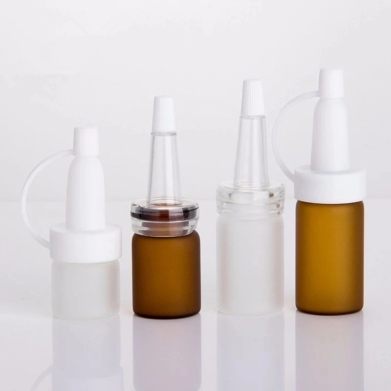 30ml Round Essential Oil Bottles, Clear Glass Essential Oil Bottle