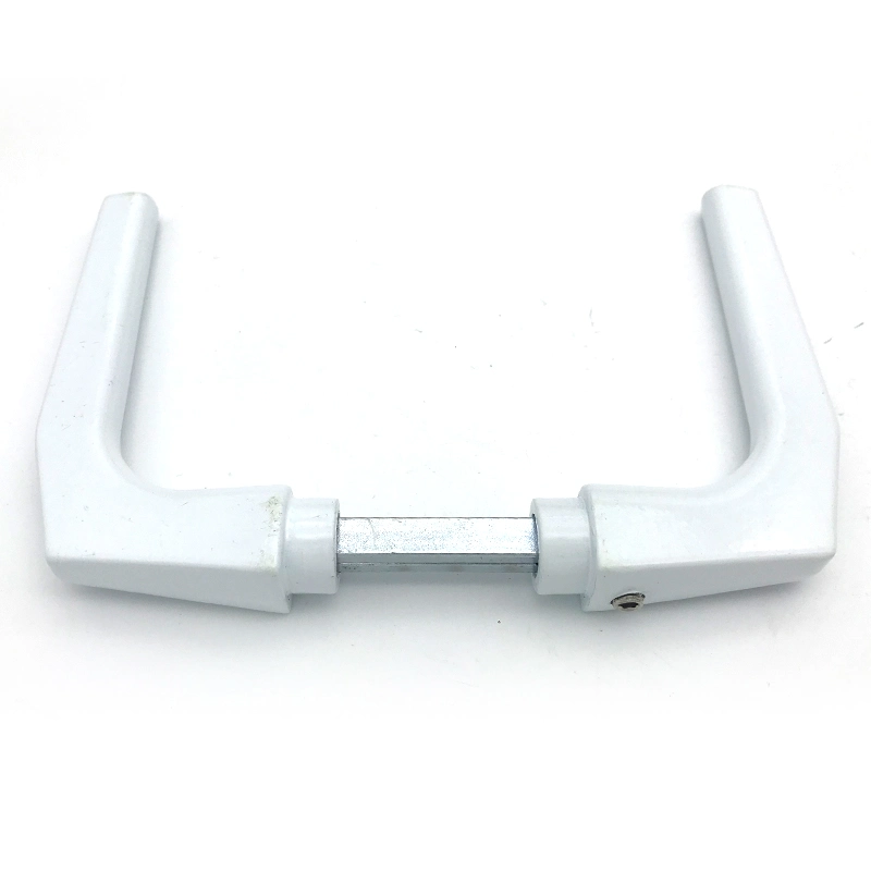 Europe Aluminum Internal Entry Passage Lever Type Aluminum Door Brown Color Handle