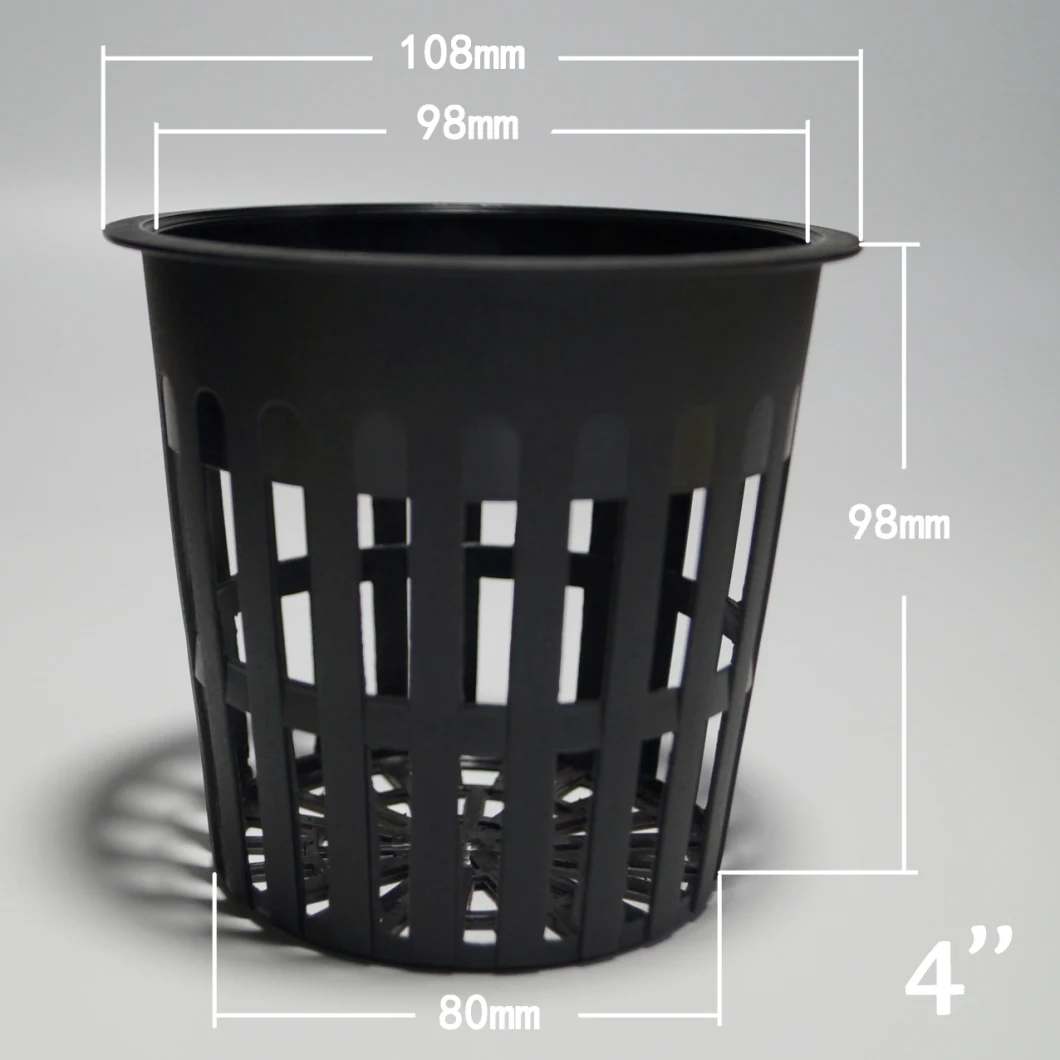 3inch Hydroponic Grow Plant Net Pot Hydroponic Nutrient Solution Nft System Mushroom Farm Planter Net Cup