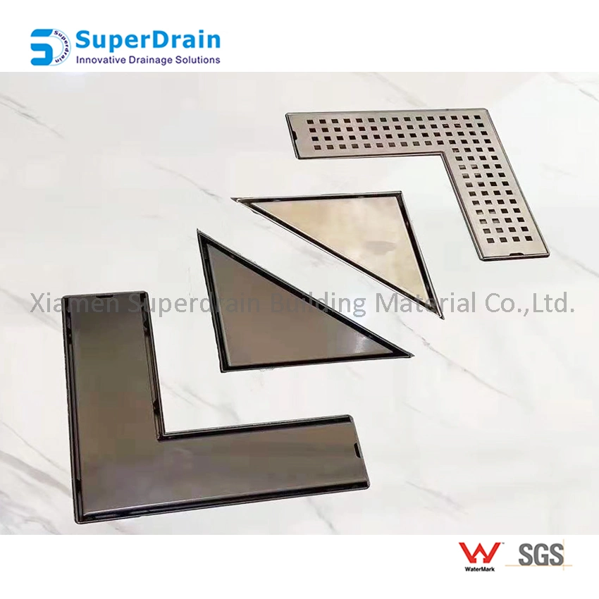 Custom-Made Ss Linear Decorative Bathroom Floor Sink Drain Grate Cover