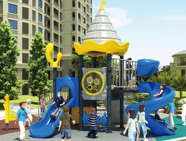 Outdoor Playground-Kaiqi Group Mini Castle Playground for Community and Park, Kindergarten, Residentional Area