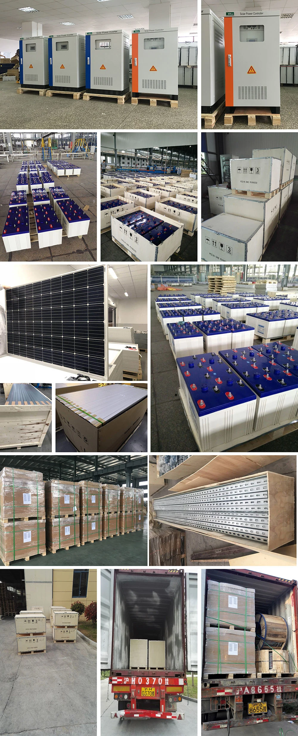 50kw off Grid Solar Power System Ground Mount Structure 50000 Watt Solar Mounting Structure