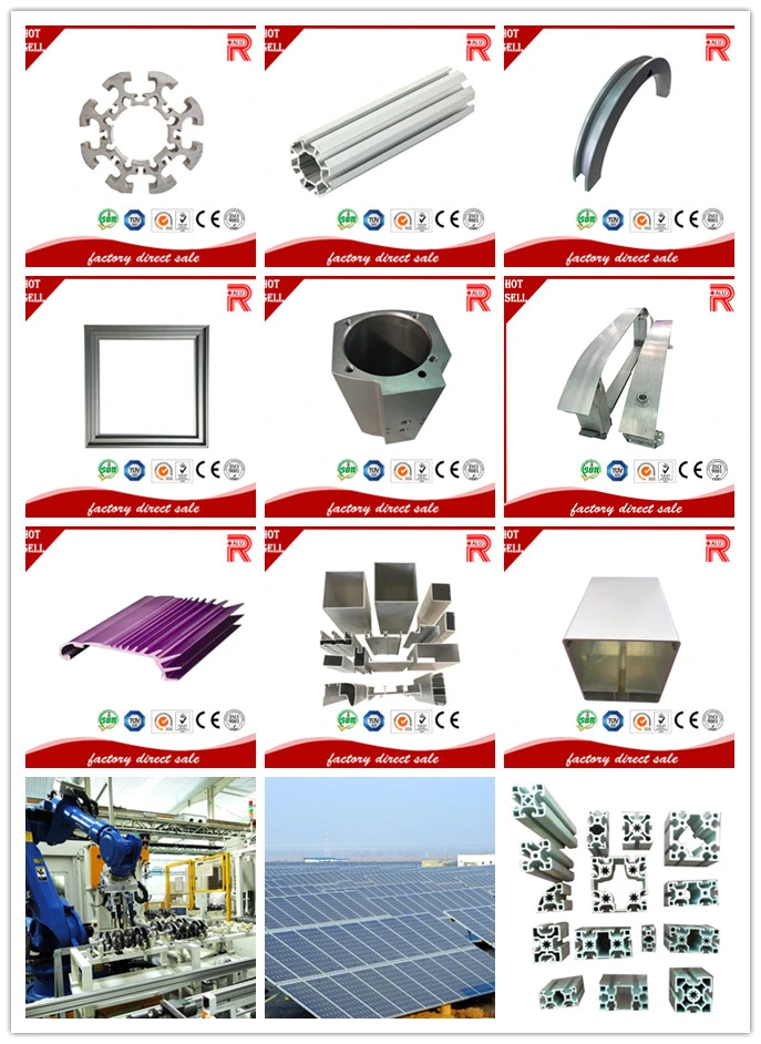 China Factory Aluminium /Aluminium Alloy Profiles for Construction Material