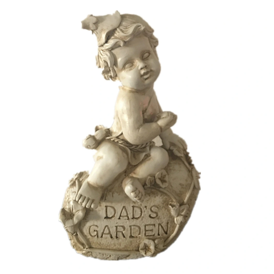 Polyresin Craft Stone Angel Sculpture Resin Angel Statue Decoration