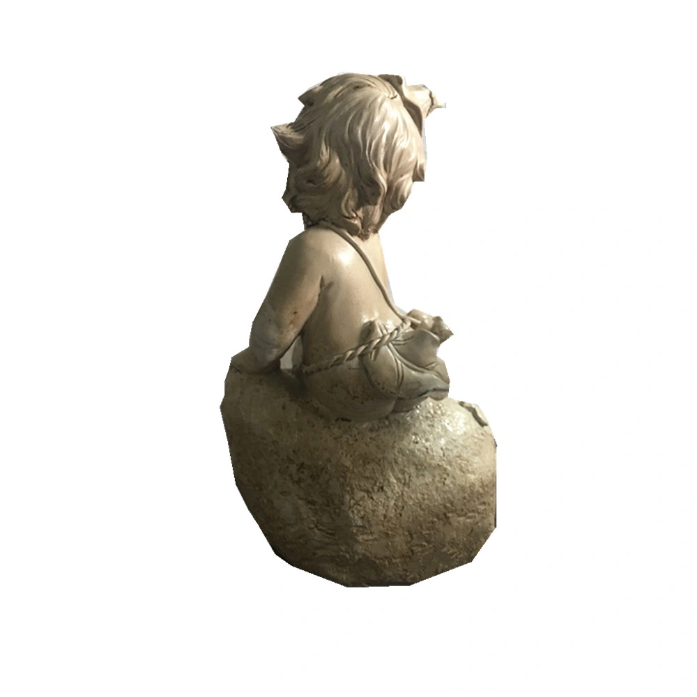 Polyresin Angel Sculpture Decoration Resin Angel/Cherub Craft