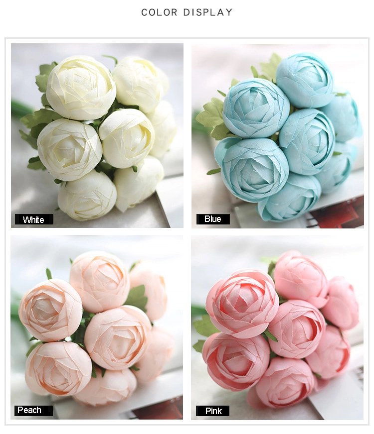 Hotsale Colorful Wedding Bridal Bouquet Articifial Flower