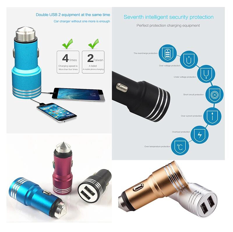 Mobile Phone Accessories Universal Wireless Dual USB Car Charger