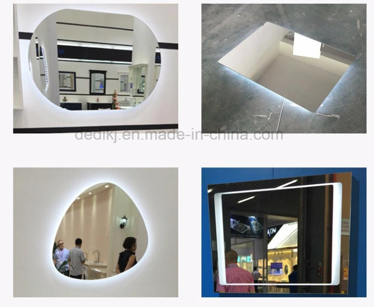 Vertical LED Strip Mirror Fog-Less High Quality Bathroom Wall Mounted LED Mirror