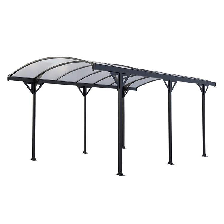 High Quality 16*10FT Multifunctional Car Parking Shed Garage Carport with Polycarbonate Sheet Roofing