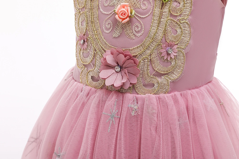 Five Color Princess Dress Baby Wear Kids Clothes Children's Clothes Garment Children Apparel Dresses Baby Clothes Baby Girl High-Grade Dress Kid Girl