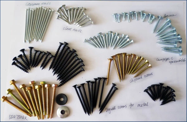 Black Phosphated Galvanized Wood Screw Self Tapping Screw Bugle Flat Head Tornillos Drywall Screw to Wood