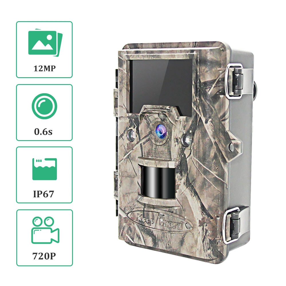 Night Vision Hunting Camera for Wildlife Monitoring Low Glow and Upgraded Waterproof IP67 for Outdoor Wildlife
