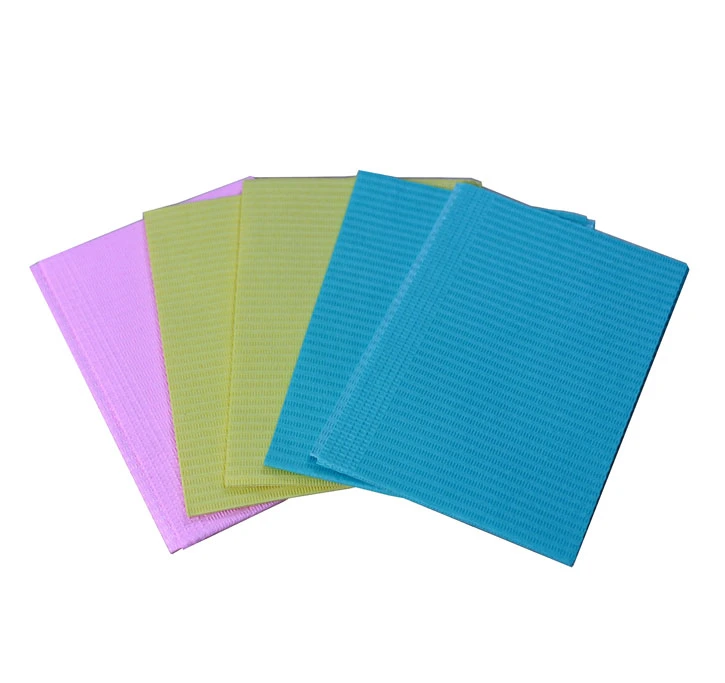 13 X 18 Pink Tattoo Piercing Disposable Waterproof Patient Bibs, 125 Pack