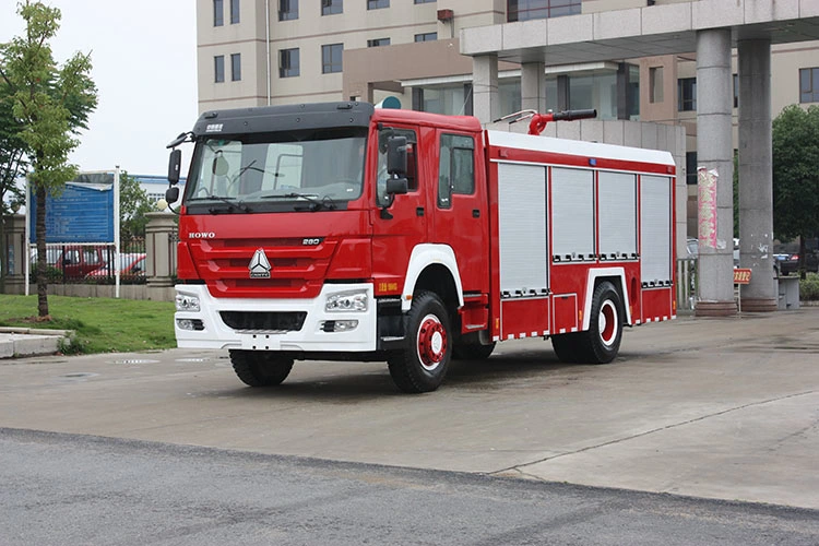 New Design Mini Diesel 4 Wheel Fire Truck for Community/Warehouse/Hotel Rescue