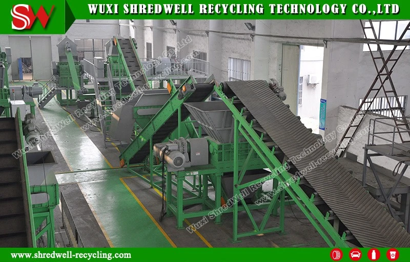 Top Quality Waste/Scrap/Used Rubber Granules Recycle Line for Tire Crushing