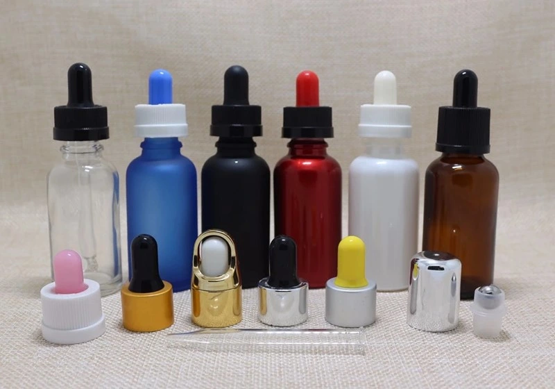 30ml 60ml 2oz Boston Essential Oil Dropper Glass Bottles for Essential Oil Use