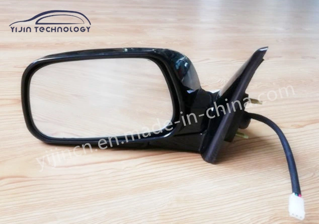 Car Rear View Mirror Black Wide Angle Blind Round Convex Parking Mirror Auto