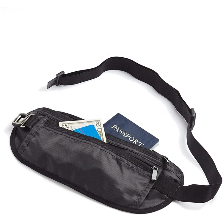 Travel Money Belt Travel Waist Belt Fanny Pack with Comfortable Waist Strap