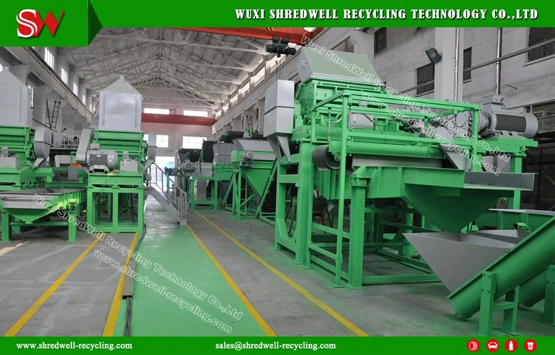 Top Quality Waste/Scrap/Used Rubber Granules Recycle Line for Tire Crushing