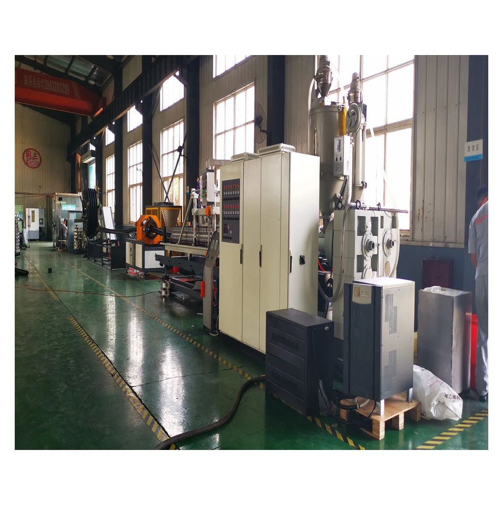 PVC HDPE Plastic Corrugated Dwc Corrugated Pipe Extruder Machine