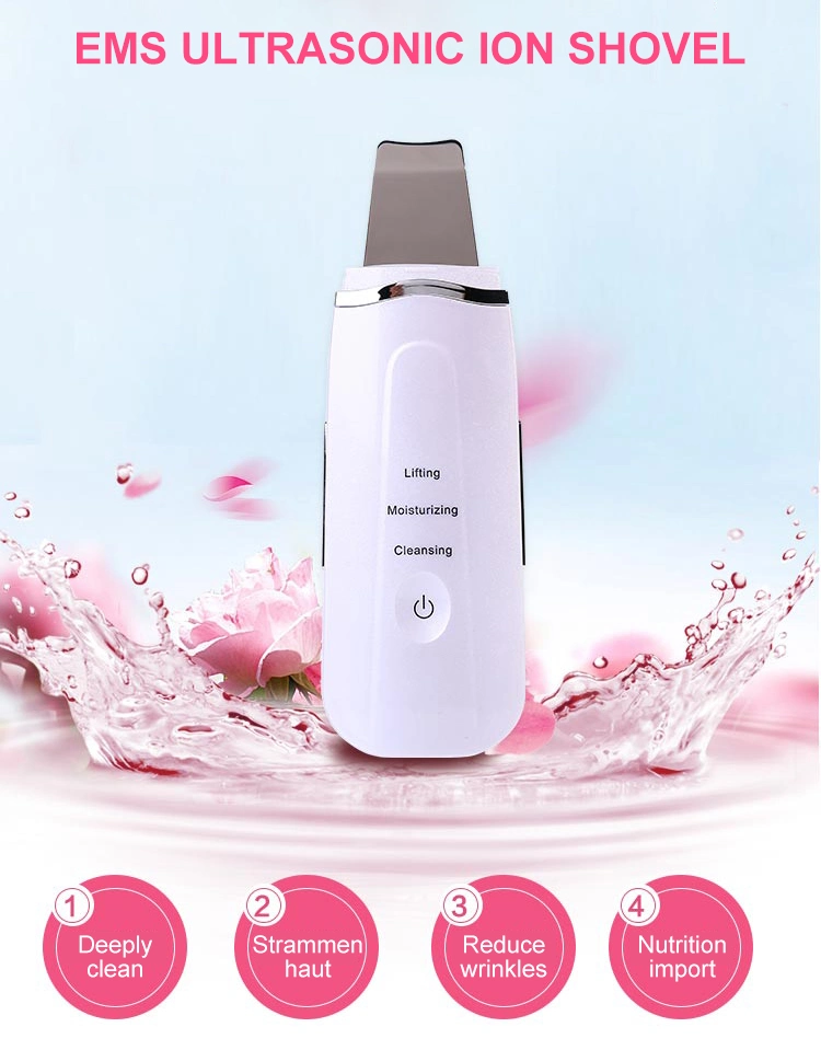 2020 Skin Care New Skin Scrubber, Cordless Peeling Pore Cleanser, Facial Deep Cleansing Exfoliation Spatula Device