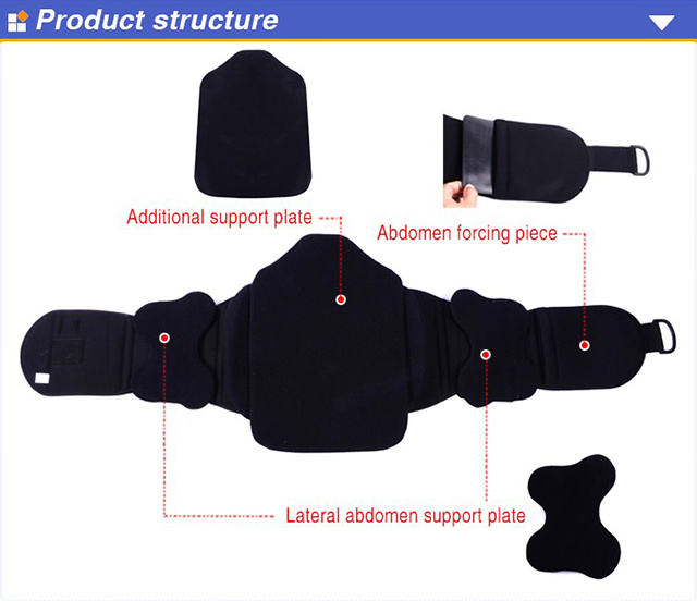 OEM Medical Lumbar Back Brace Lumbar Support Belt Waist Brace