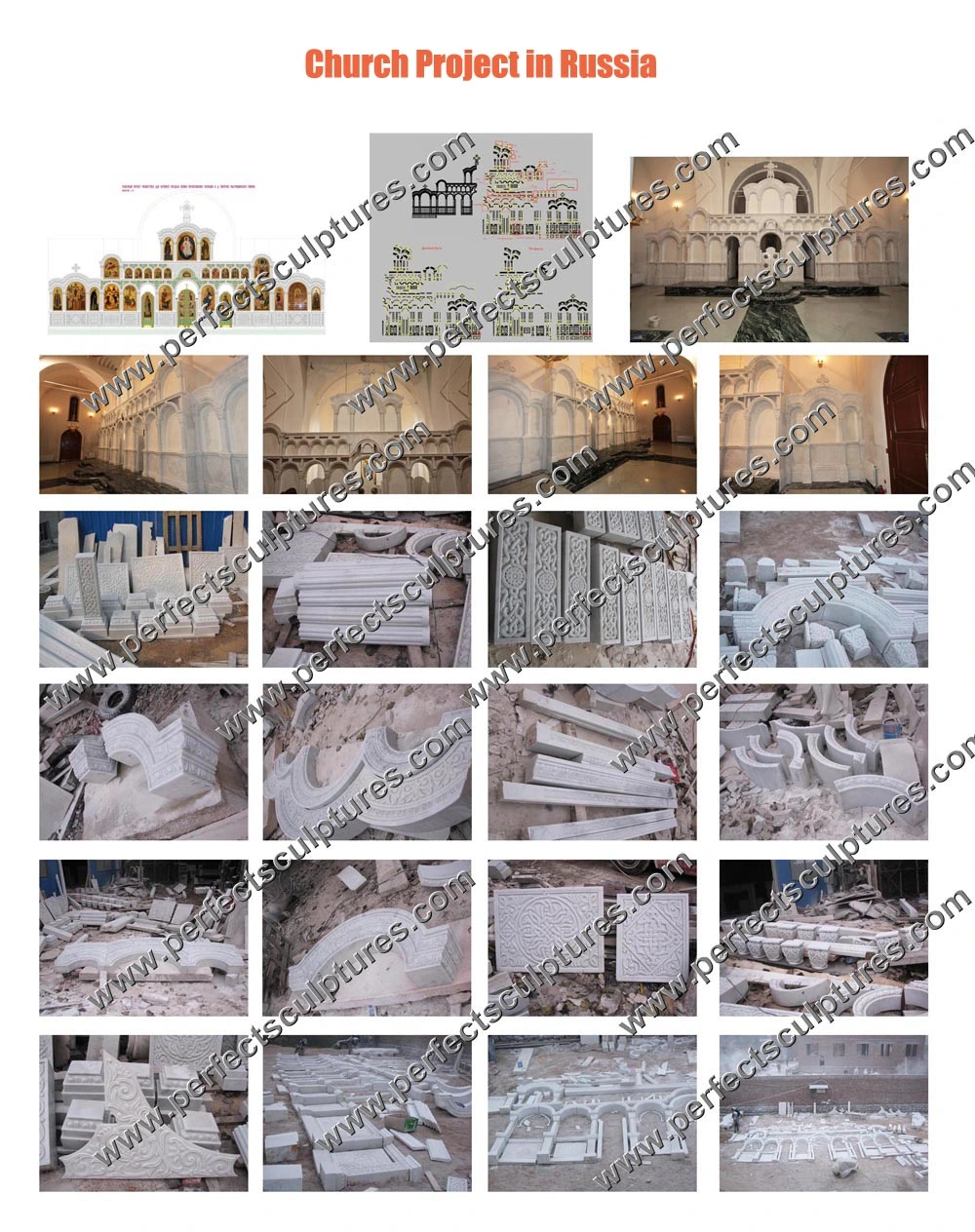 Religious Sculpture Life Size White Marble Saint Joseph and Child Jesus Statue for Church (SY-X1462)