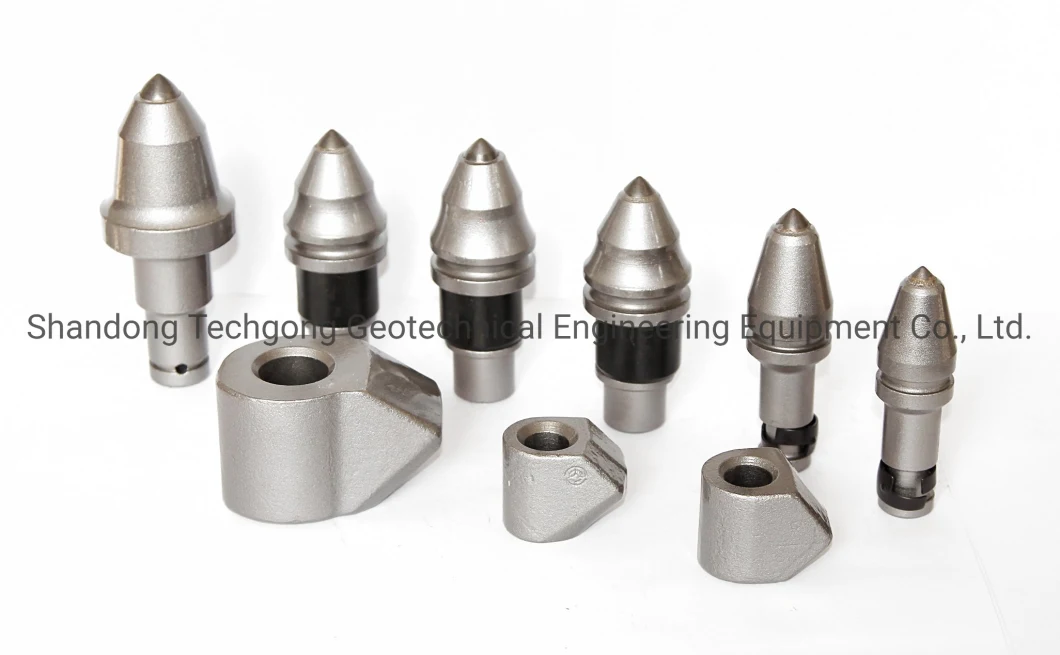 Carbide Tip Auger Piling Rig Teeth Pick Cutter